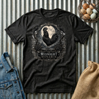 The Midnight Monarch Ayam Cemani T-shirt by FeatherPunk
