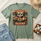 Incredible Feathered Strongman Brahma T-shirt by FeatherPunk