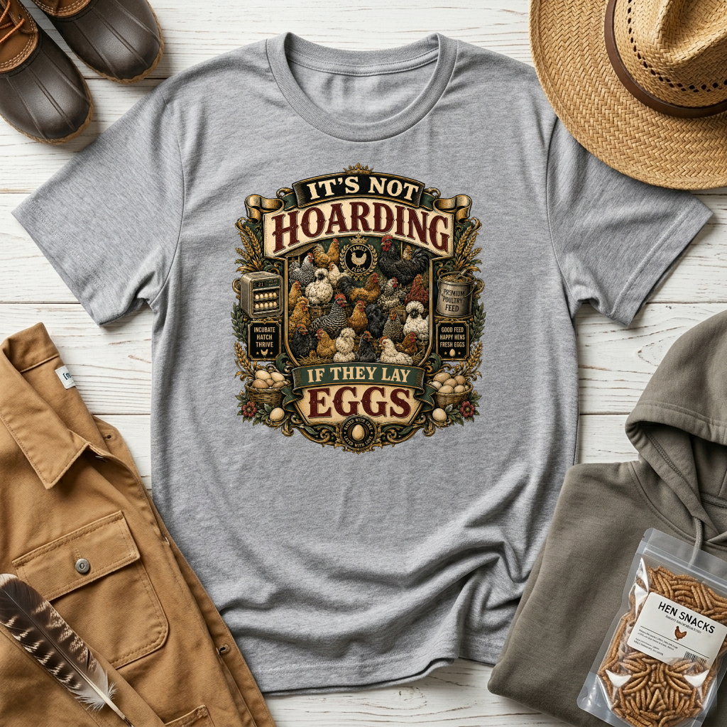 Family Flock Heritage T-shirt by FeatherPunk