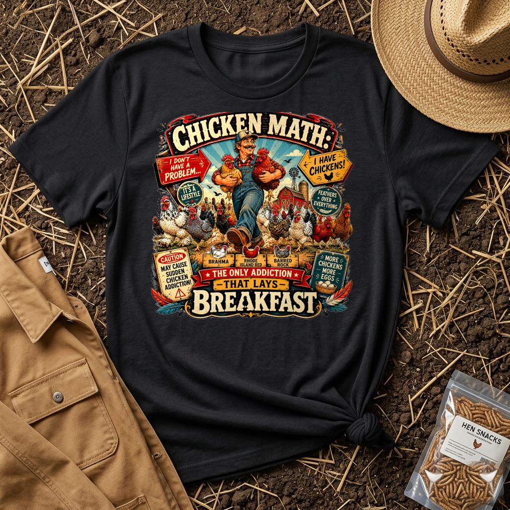 The Only Addiction That Lays Breakfast T-shirt by FeatherPunk