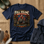 Full Volume Since Sunrise Guinea Fowl T-shirt by FeatherPunk