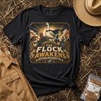 The Flock Awakens Goose T-shirt by FeatherPunk