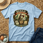 Quailasaurus T-shirt by FeatherPunk