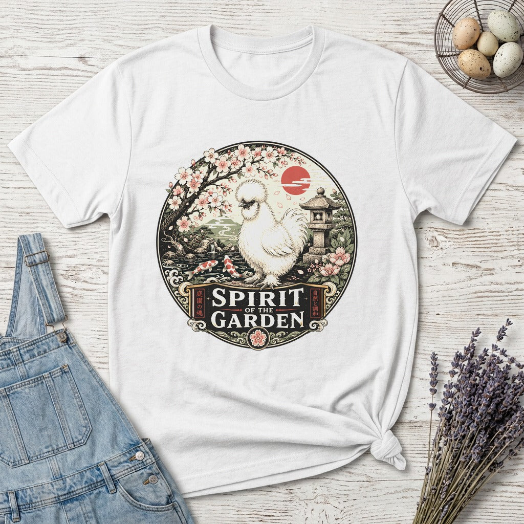 Blossom Garden Silkie T-shirt by FeatherPunk