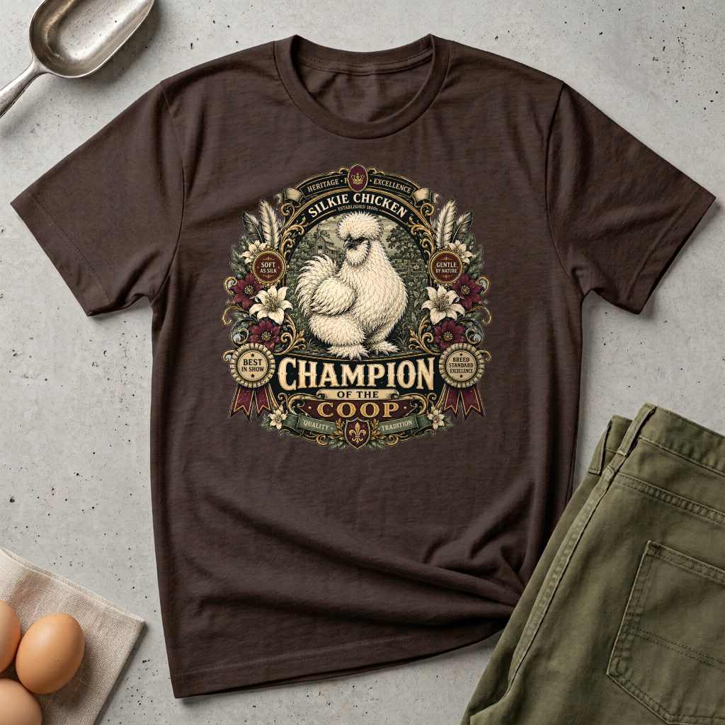 Featherborn Dreamer Silkie T-shirt by FeatherPunk