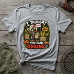 Zombie Chicken's Cornfield Jackpot T-shirt by FeatherPunk