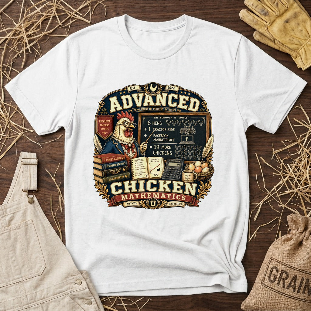 Department of Poultry Sciences T-shirt by FeatherPunk