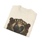 Legend of the Barnyard Dark Brahma T-Shirt — Vintage Rooster Label Tee