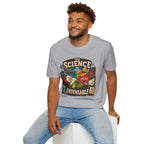The Science Is Undeniable T-Shirt — Chicken Math Pie Chart Tee