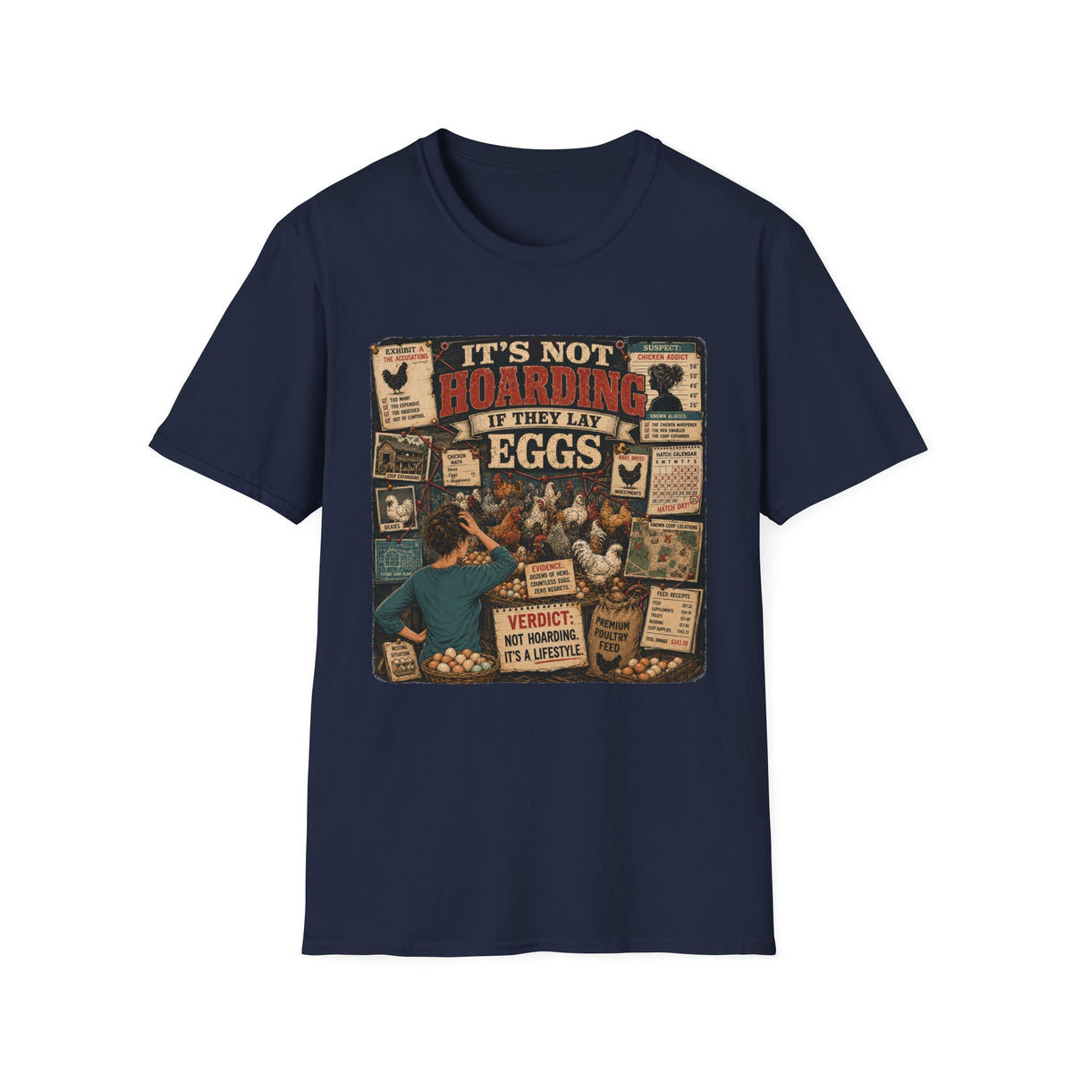 It's Not Hoarding If They Lay Eggs T-shirt, photo 5