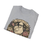 Soft as a Cloud Silkie T-Shirt — Floral Wreath Hen Tee