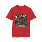 Crazy Turkey Lady Grunge Tee — Turkeys Before People
