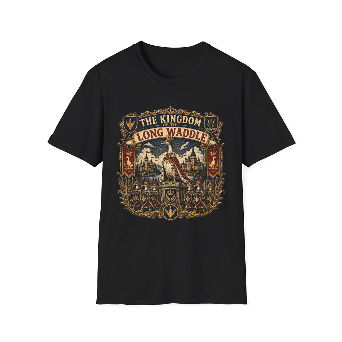 The Kingdom of the Long Waddle Indian Runner T-shirt, photo 8
