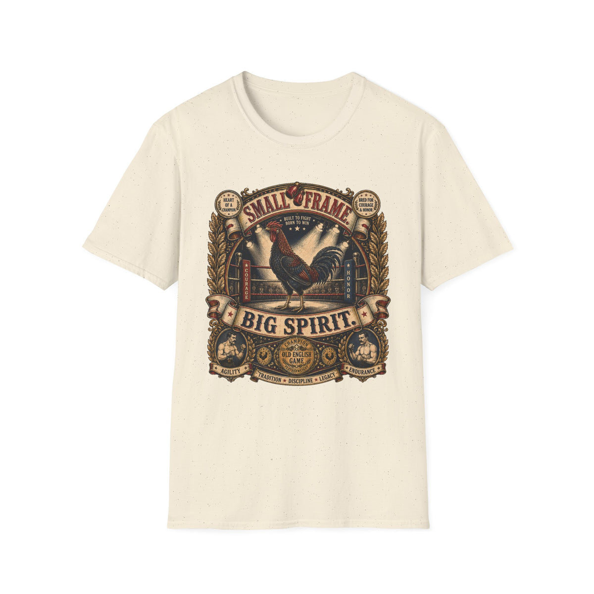 Champion of the Ring Old English Game T-shirt, photo 5