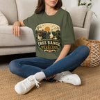 Free Range Fearless T-Shirt — Vintage Farm Family Graphic Tee