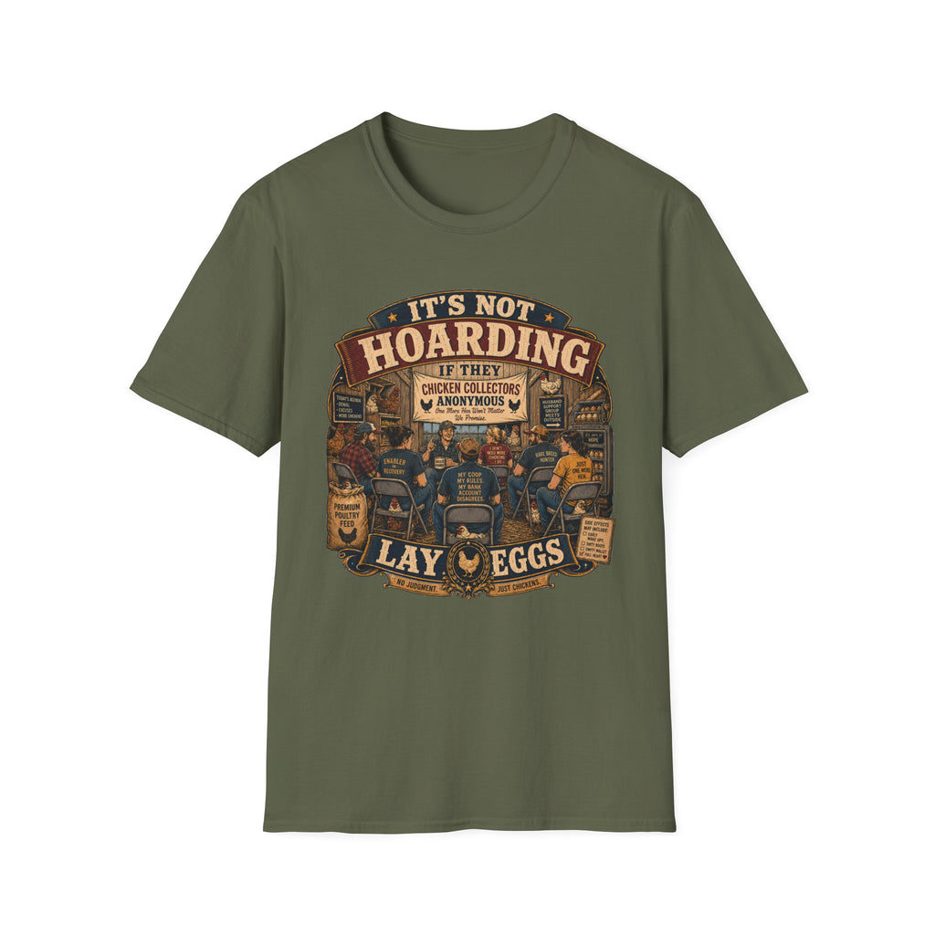 Chicken Collectors Anonymous T-shirt, photo 4
