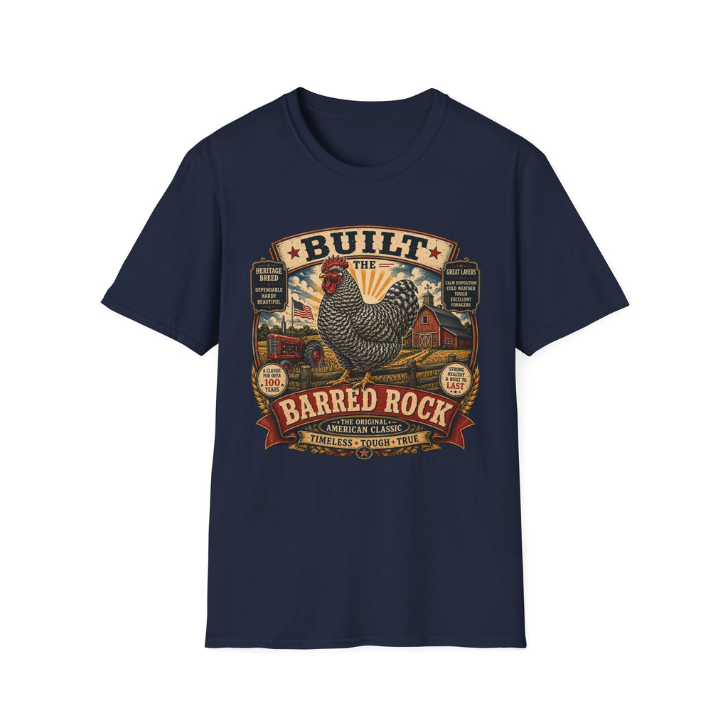 Barred Rock Rooster T-shirt, photo 5