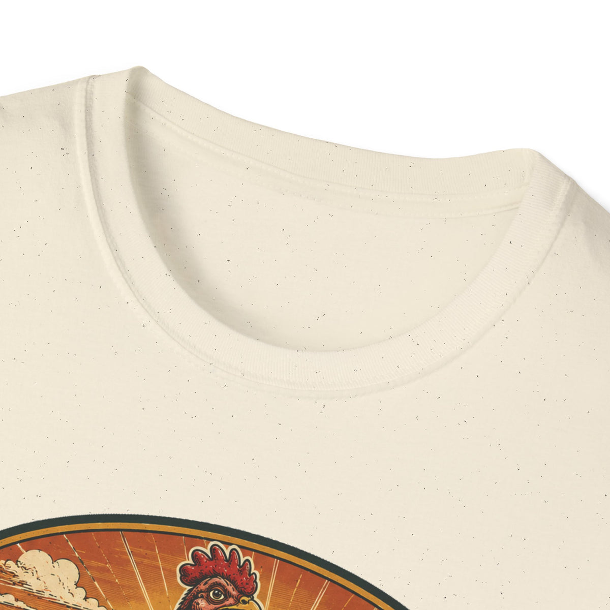 Bare Neck National Park Emblem T-Shirt — Naturally Ventilated Rooster Naked Neck Turken Tee