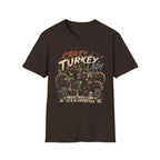 Crazy Turkey Lady Grunge T-shirt, photo 4