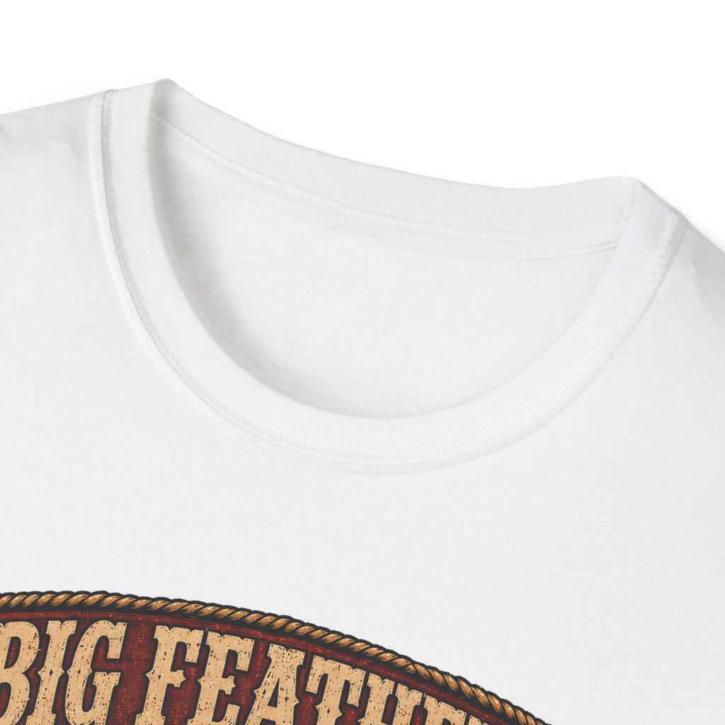 Big Feathers, Bigger Reputation Brahma T-Shirt — Bold Rooster Graphic Tee