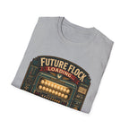 Future Flock Loading Please Wait T-Shirt — Funny Incubator Control Panel Tee