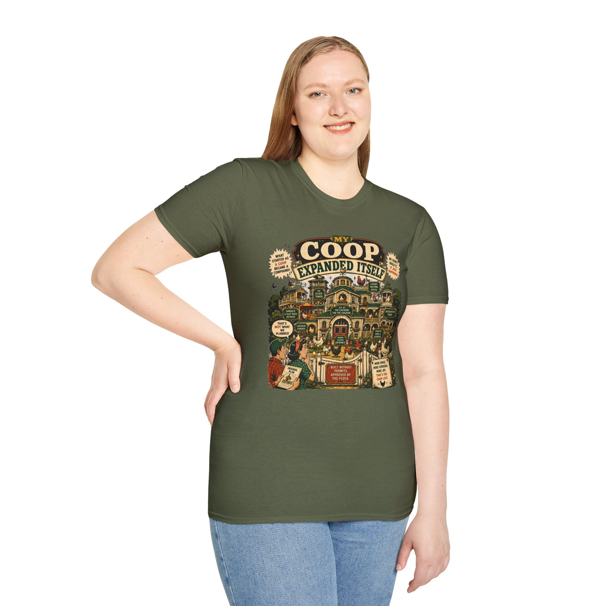 My Coop Expanded Itself T-Shirt — We Didn't Plan This Graphic Tee