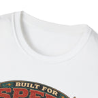 Built for Speed Barnyard Dash Indian Runner T-Shirt — Designed for Chaos Tee