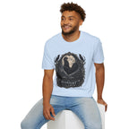 The Midnight Monarch Ayam Cemani T-Shirt — Moonlit Rooster Graphic Tee