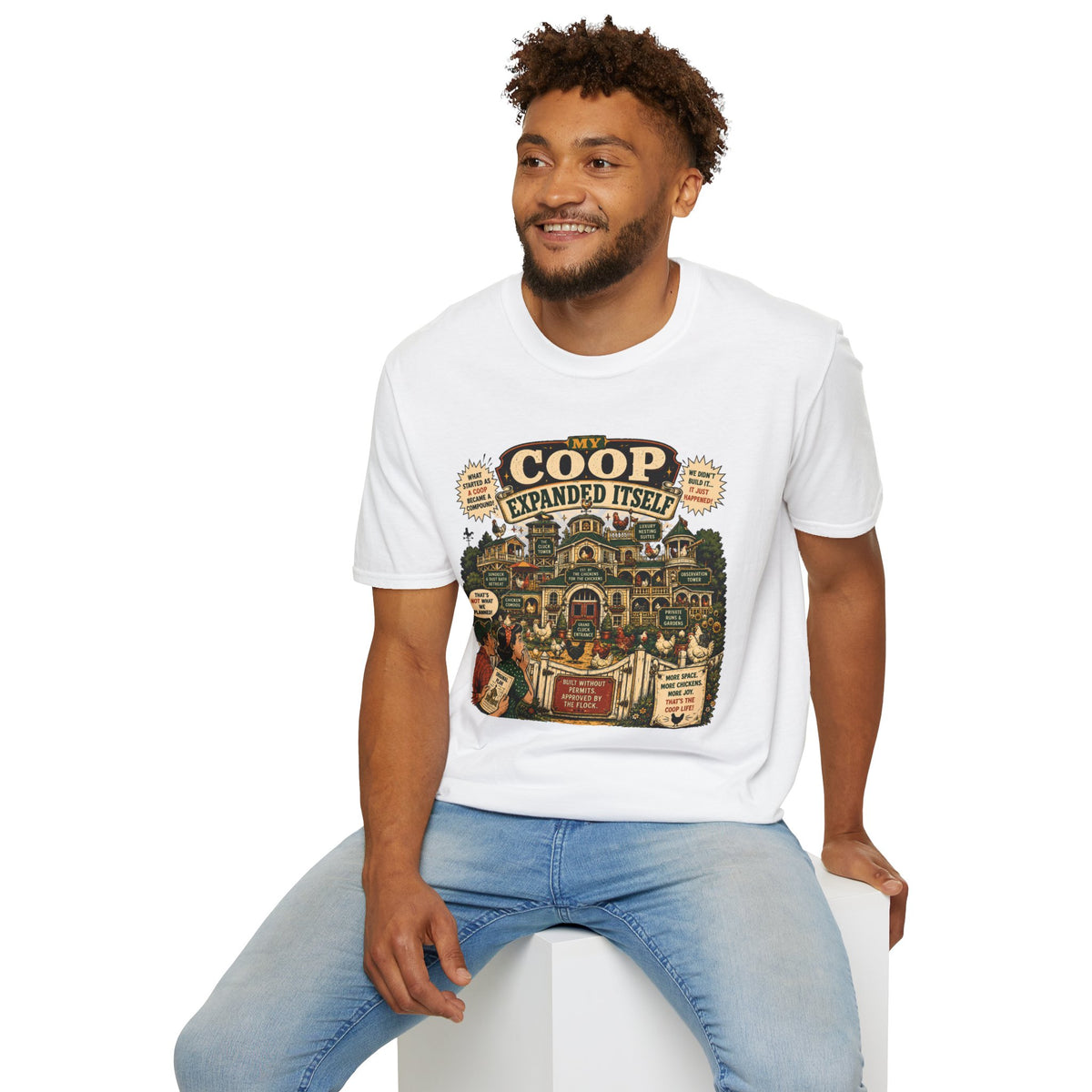 My Coop Expanded Itself T-Shirt — We Didn't Plan This Graphic Tee