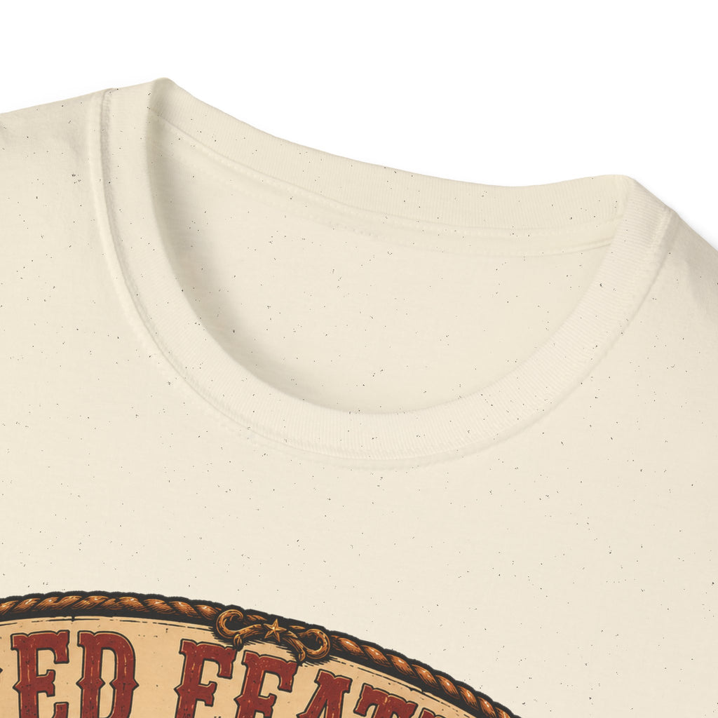 Red Feather Ranch Emblem T-Shirt — Rhode Island Red Heritage Tee