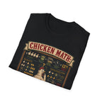 Advanced Poultry Algebra T-Shirt — Chicken Math Chaos Graphic Tee