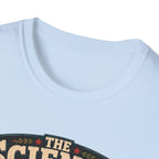 The Science Is Undeniable T-Shirt — Chicken Math Pie Chart Tee