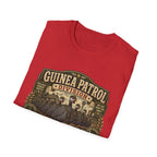 Guinea Patrol Division T-Shirt — Always On Duty Farm Security Tee