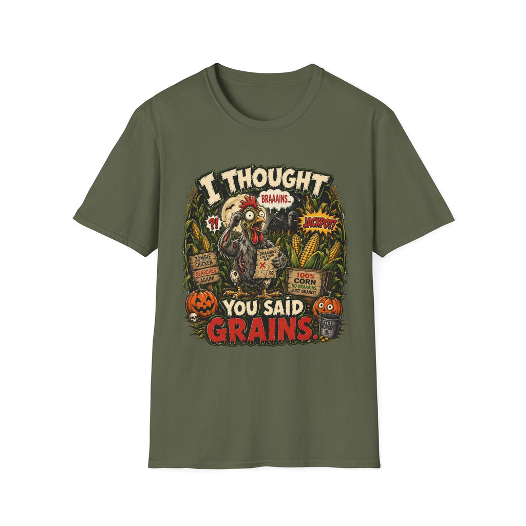 Zombie Chicken's Cornfield Jackpot T-shirt, photo 4