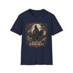 Shadow Samurai Ayam Cemani T-Shirt — Moonrise Warrior Rooster Tee