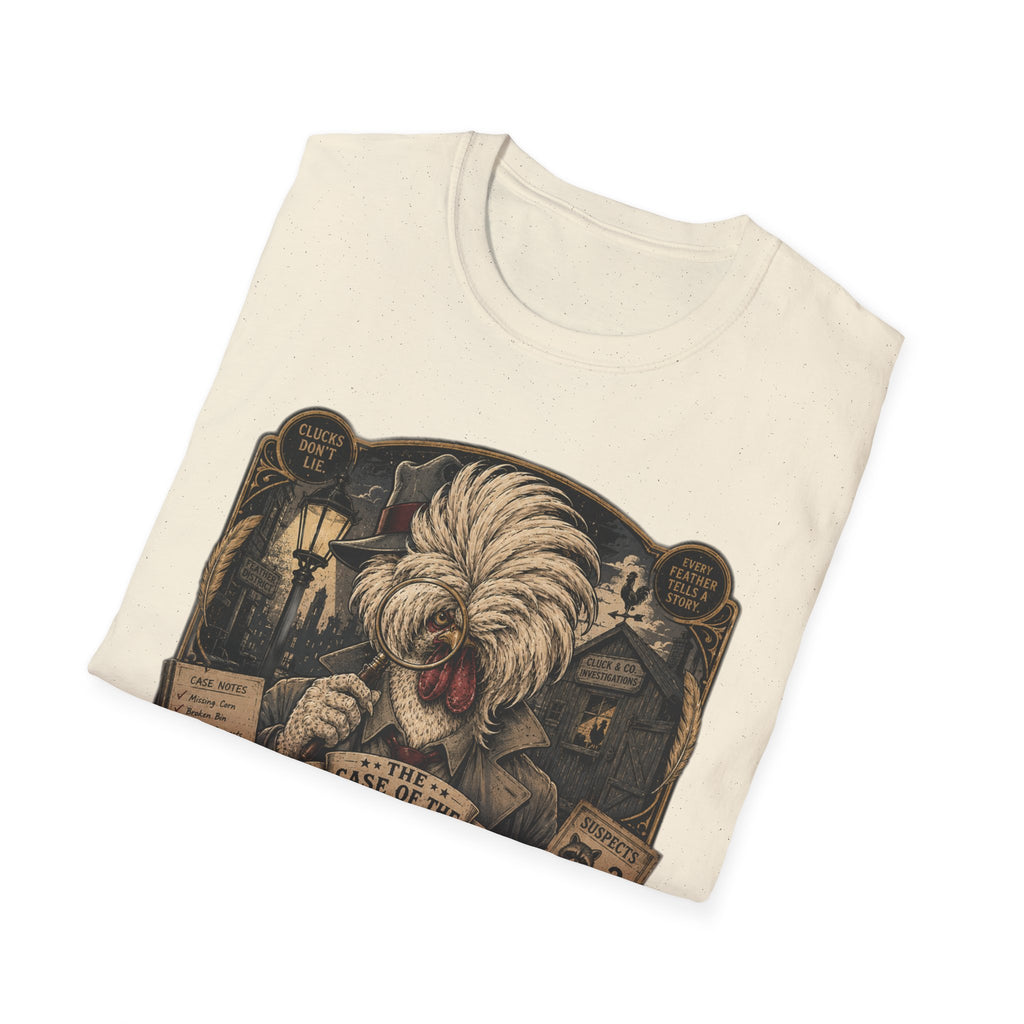The Case of the Missing Corn Polish Chicken T-Shirt