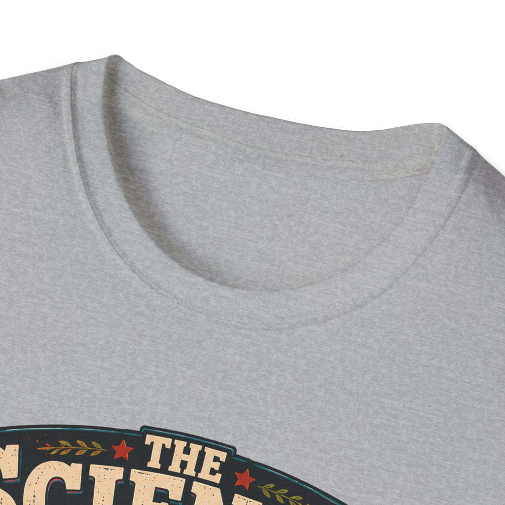 The Science Is Undeniable T-Shirt — Chicken Math Pie Chart Tee