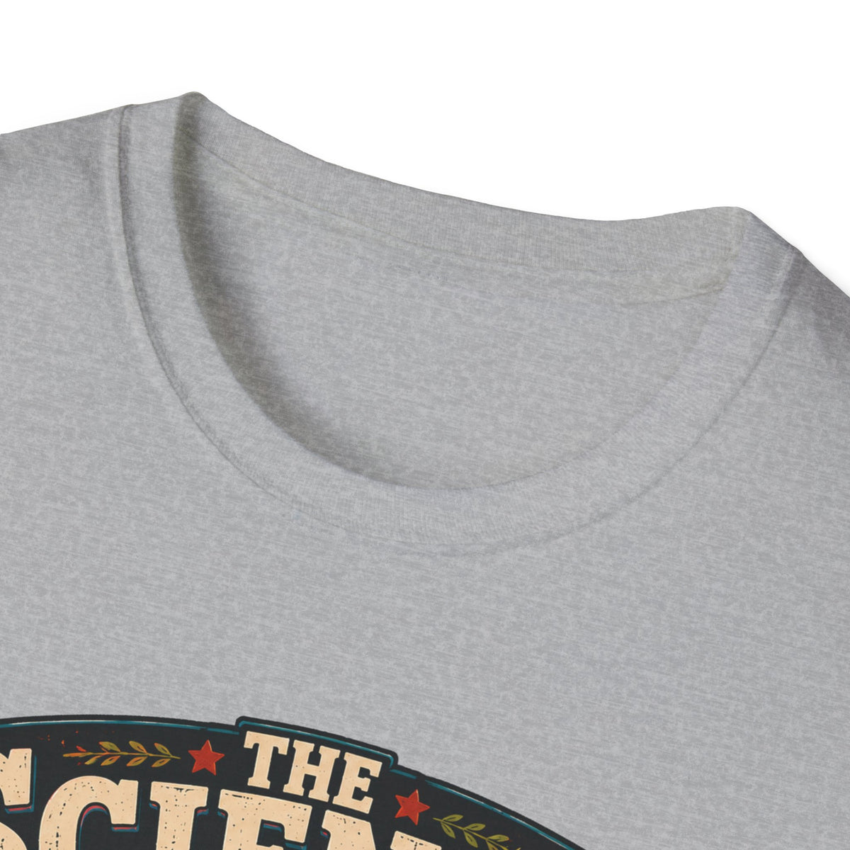 The Science Is Undeniable T-Shirt — Chicken Math Pie Chart Tee