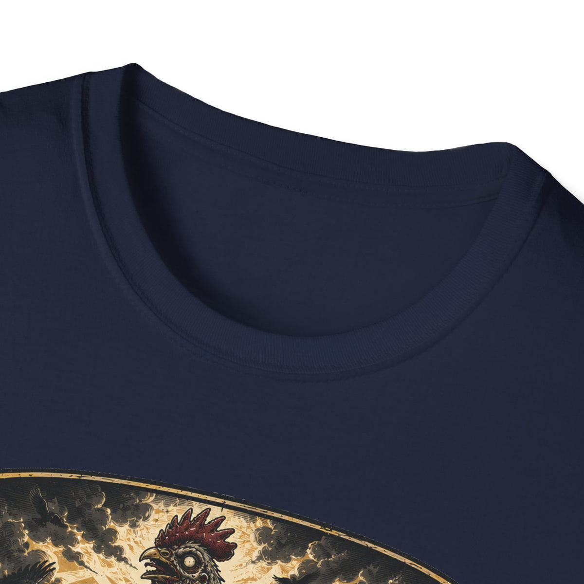 Protect the Last Egg T-Shirt — Undead Guardian Hen Zombie Chicken Tee