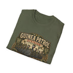 Guinea Patrol Division T-Shirt — Always On Duty Farm Security Tee