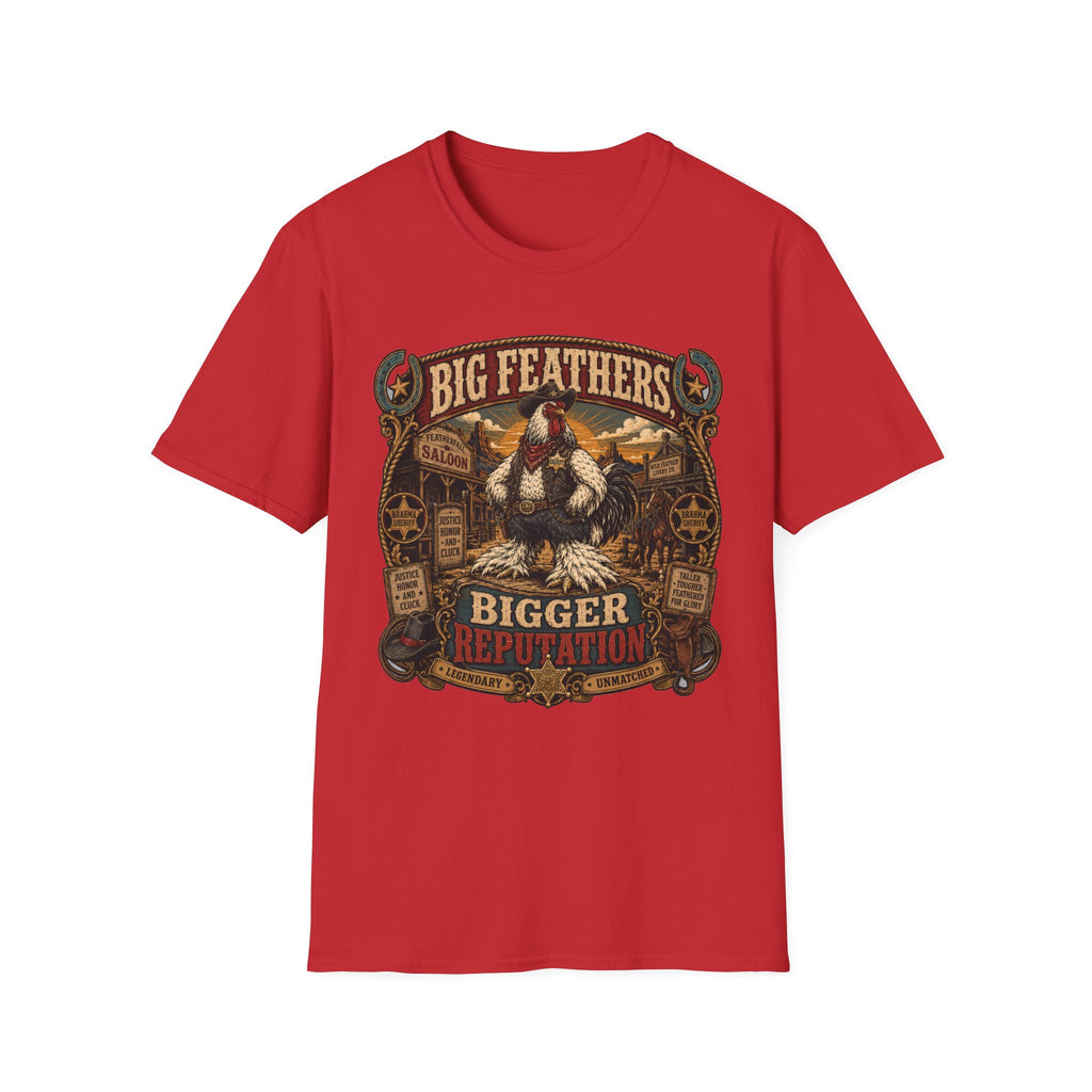 Big Feathers, Bigger Reputation Brahma T-shirt, photo 3