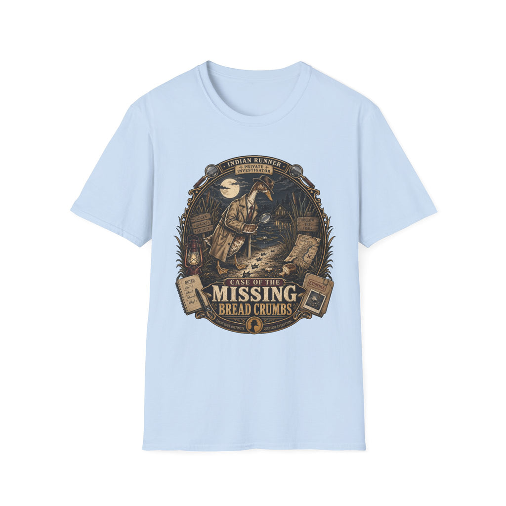 The Case of the Missing Breadcrumbs Indian Runner T-shirt, photo 2