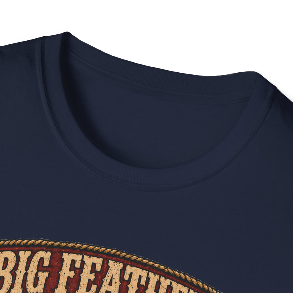 Big Feathers, Bigger Reputation Brahma T-Shirt — Bold Rooster Graphic Tee