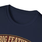 Big Feathers, Bigger Reputation Brahma T-Shirt — Bold Rooster Graphic Tee
