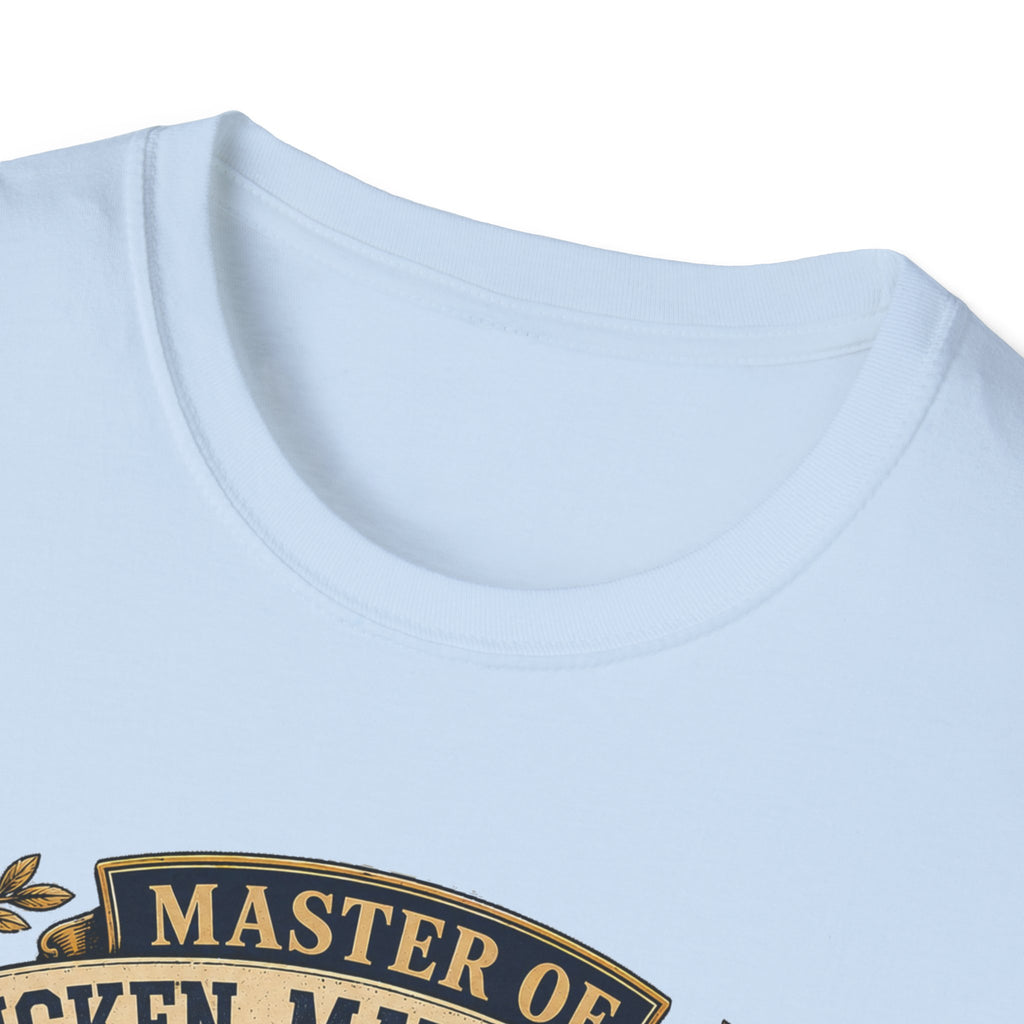 Master of Chicken Mathematics T-Shirt — Collegiate Crest Graphic Tee