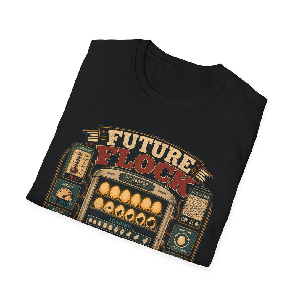 Future of Greatness Incubator T-Shirt — Funny Hatching Homestead Tee