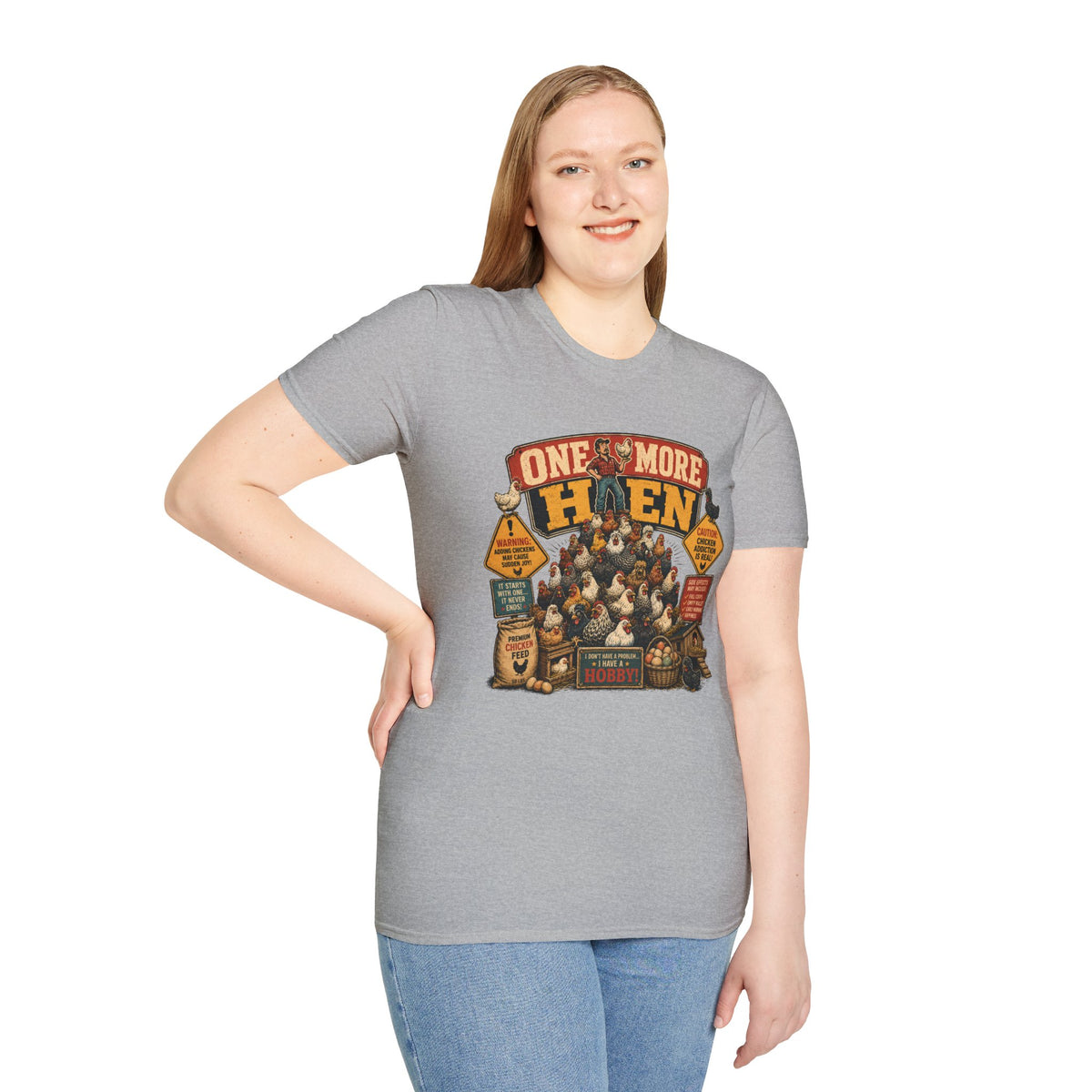One More Hen T-Shirt — I Have a Hobby Graphic Tee