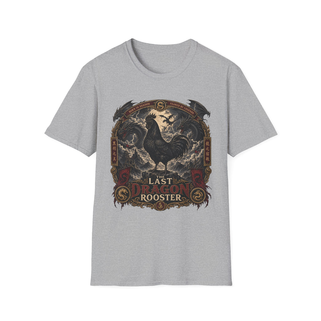 The Last Dragon Rooster Ayam Cemani T-shirt, photo 3