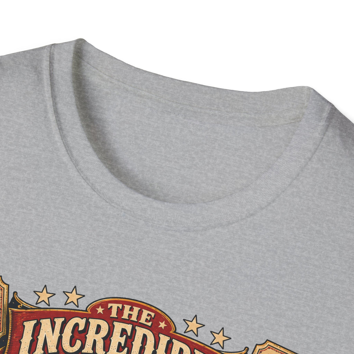 Incredible Feathered Strongman Brahma T-Shirt — Vintage Poster Rooster Tee