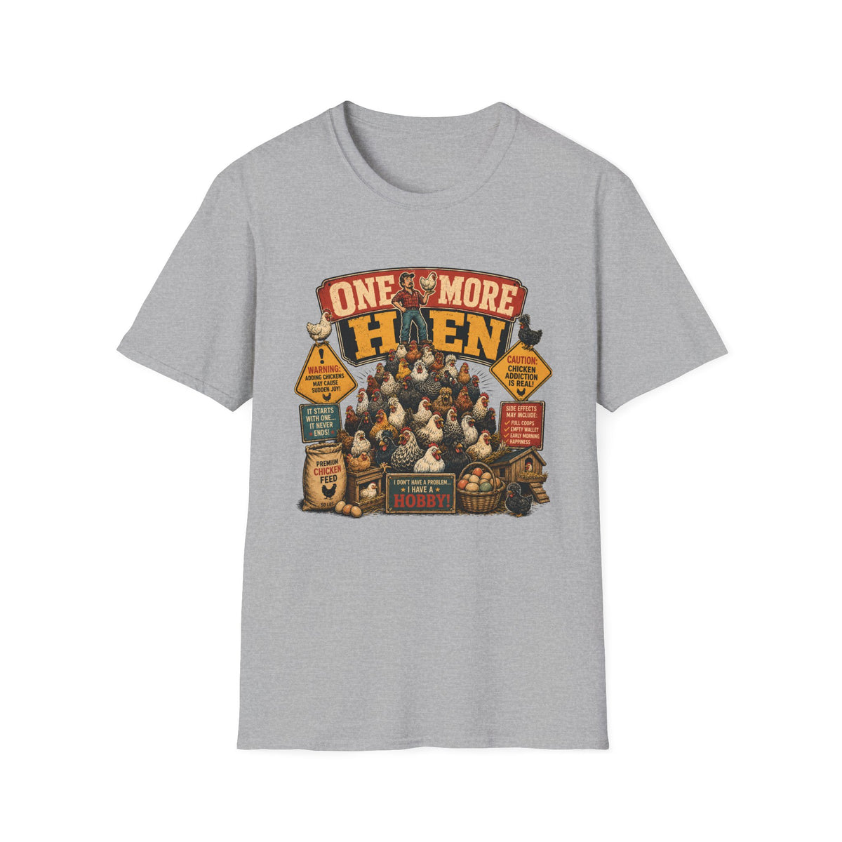 One More Hen T-shirt, photo 3